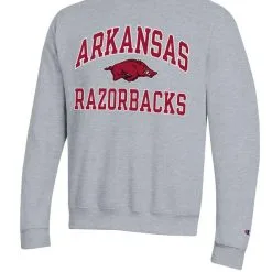 Champion Men's Heather Gray Arkansas Razorbacks High Motor Pullover Sweatshirt 8 Champion Men's Heather Gray Arkansas Razorbacks High Motor Pullover Sweatshirt -Deals Arizona Wildcats Store DSCO1159601324 1927 ALT2