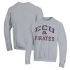 Champion Men's Heather Gray ECU Pirates High Motor Pullover Sweatshirt -Deals Arizona Wildcats Store DSCO1159638077 1927