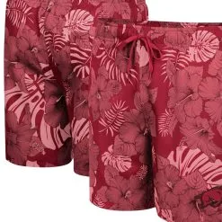 Colosseum Men's Cardinal Arkansas Razorbacks The Dude Swim Shorts -Deals Arizona Wildcats Store DSCO1159638289 4633 ALT1