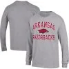 Men's Champion Heather Gray Arkansas Razorbacks High Motor Long Sleeve T-Shirt -Deals Arizona Wildcats Store DSCO1159698936 1927