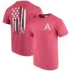 Image One Men's Cardinal Arkansas Razorbacks Baseball Flag Comfort Colors T-Shirt -Deals Arizona Wildcats Store DSCO1159709033 4633