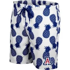 Colosseum Men's White/Navy Arizona Wildcats Pineapple Swim Shorts -Deals Arizona Wildcats Store DSCO1159761265 3550 ALT2