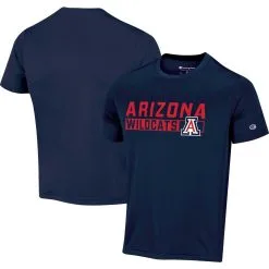 Champion Men's Navy Arizona Wildcats Impact Knockout T-Shirt