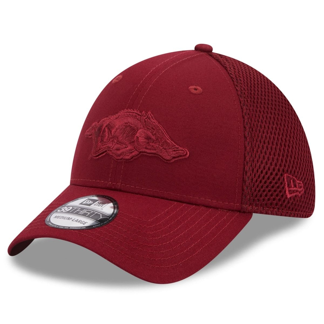 New Era Men's Cardinal Arkansas Razorbacks Team Neo Tonal 39THIRTY Flex Hat 3 New Era Men's Cardinal Arkansas Razorbacks Team Neo Tonal 39THIRTY Flex Hat