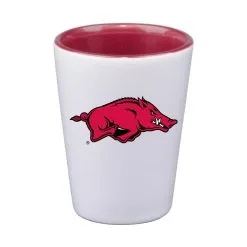 The Memory Company Arkansas Razorbacks 2oz. Inner Color Shot Glass -Deals Arizona Wildcats Store DSCO1161602188 0000 ALT1