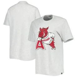 '47 Men's Heathered Gray Arkansas Razorbacks Premier Franklin T-Shirt