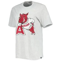'47 Men's Heathered Gray Arkansas Razorbacks Premier Franklin T-Shirt -Deals Arizona Wildcats Store DSCO1161618475 1927 ALT2