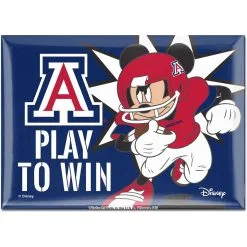 WinCraft Arizona Wildcats 2.5'' X 3.5'' Disney Fridge Magnet